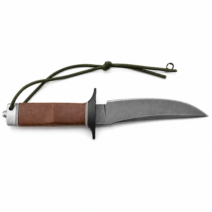 CISO Recon Knife – Handmade Fixed Blade SOG Knife & Lanyard Unique Blades Runner