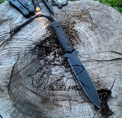 Tactical Dagger Knife Full Tang | G10 Handle | Survival Combat Blade UBR Unique Blades Runner