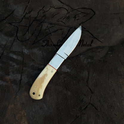 Hunting Skinner Knife - D2 Tool Steel with Camel Bone Handle Unique Blades Runner