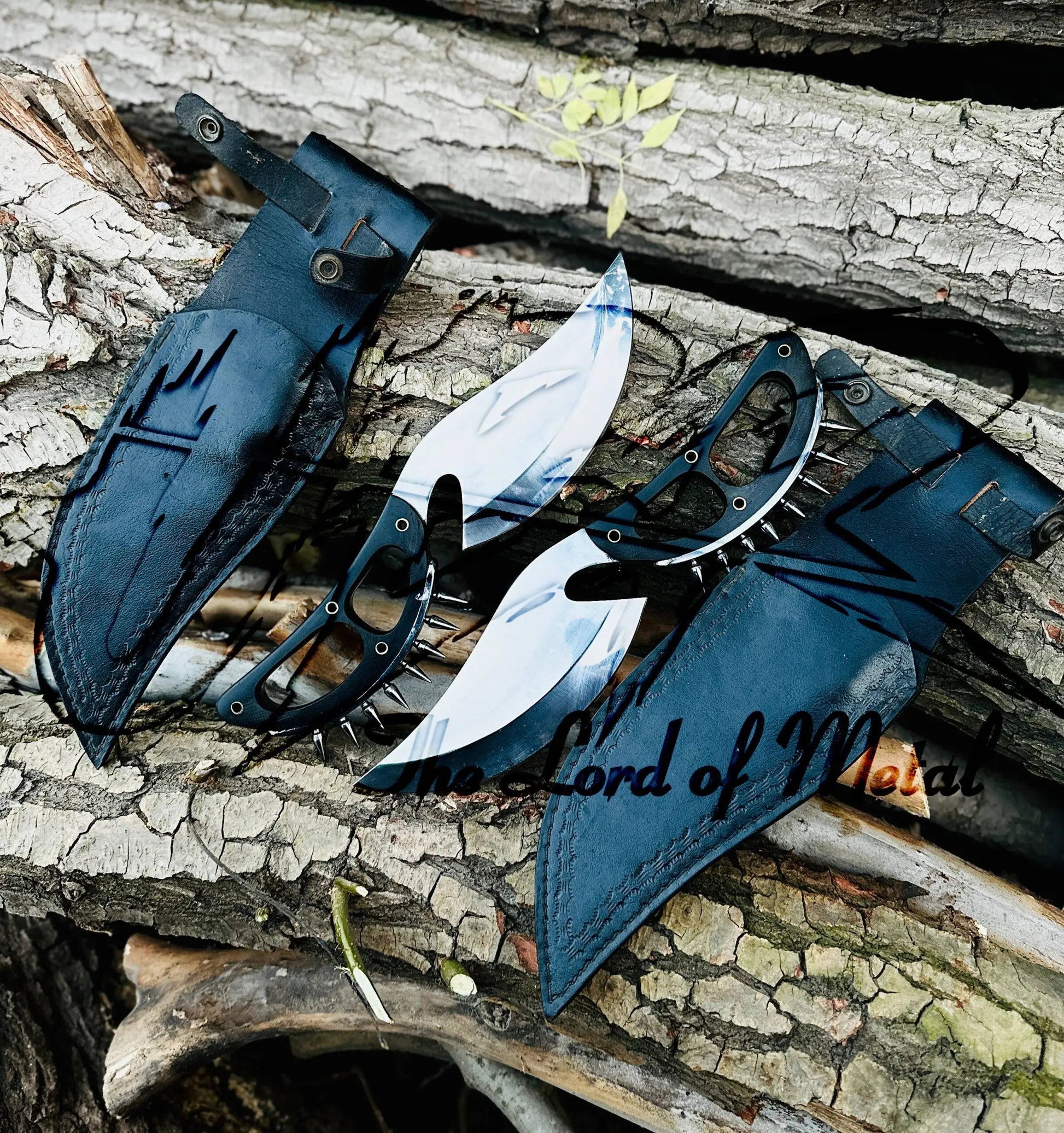 UBR Handmade D2 Tool Steel Original Bowie Knife with Micarta Handle & Leather Sheath Unique Blades Runner