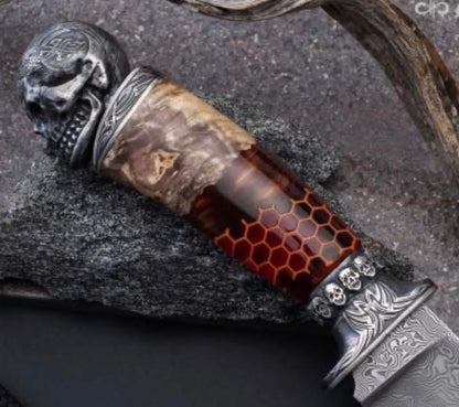 6 handmade knives
