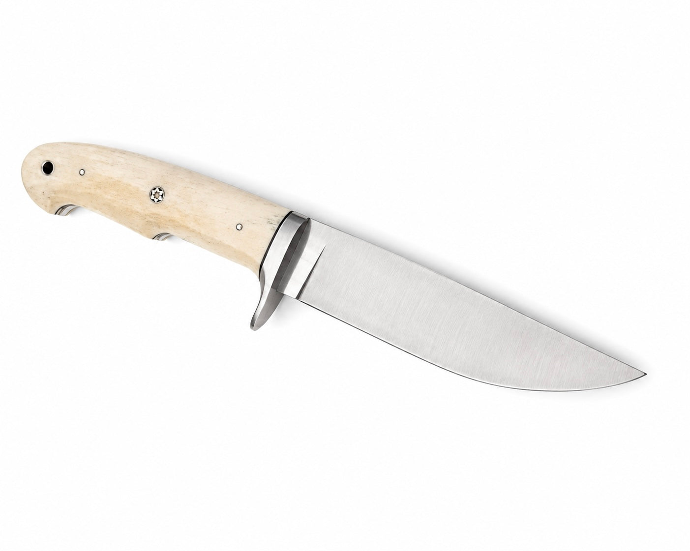 Outdoor Fixed Blade Hunting Knife – Handmade Fixed Blade with Natural Bone Handle Unique Blades Runner