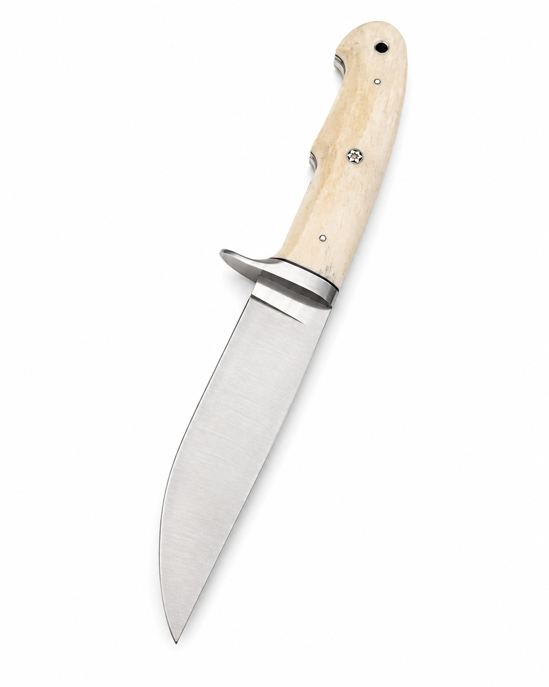 Outdoor Fixed Blade Hunting Knife – Handmade Fixed Blade with Natural Bone Handle Unique Blades Runner
