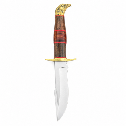 Eagle Pommel Bowie Knife – Traditional Fixed Blade Knife Unique Blades Runner