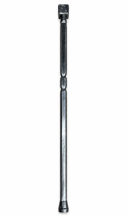 Ivan Poddubny Cane – Hand Forged Iron Walking Stick Unique Blades Runner
