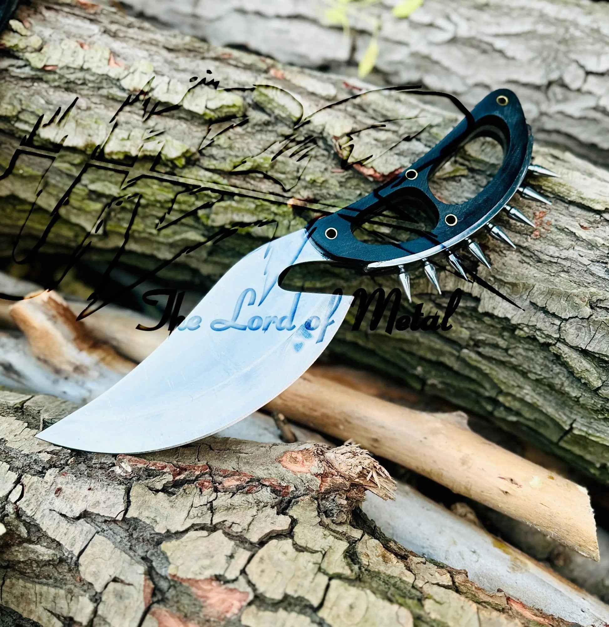 UBR Handmade D2 Tool Steel Original Bowie Knife with Micarta Handle & Leather Sheath Unique Blades Runner