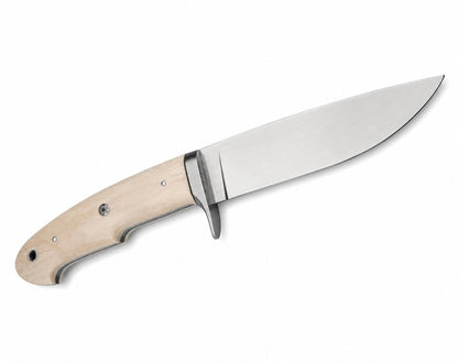 Outdoor Fixed Blade Hunting Knife – Handmade Fixed Blade with Natural Bone Handle Unique Blades Runner