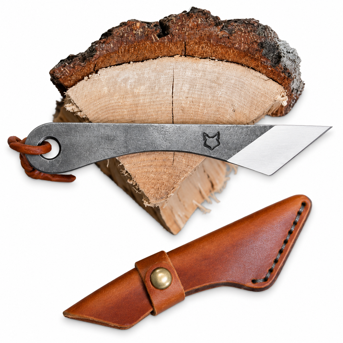 Kiridashi Pocket Knife Carbon Steel | Everyday Carry Collectible Unique Blades Runner
