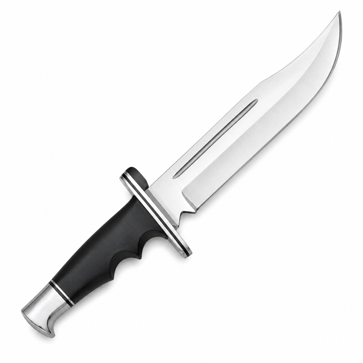 Scream Movie Knife - Handmade Movie Inspired Fixed Blade with Black Handle Unique Blades Runner
