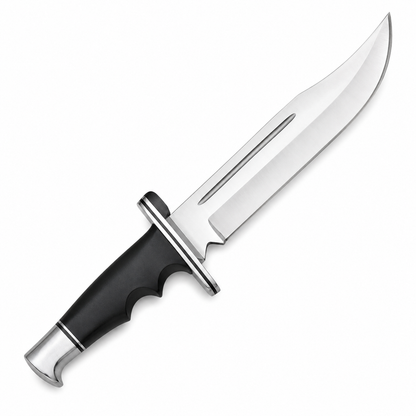 Scream Movie Knife - Handmade Movie Inspired Fixed Blade with Black Handle Unique Blades Runner