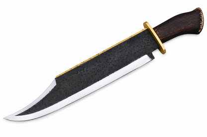 Custom Handmade Heavy Bowie Knife with Stag Antler Handle Unique Blades Runner