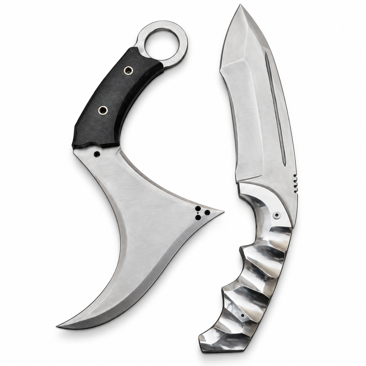 Tekken 8 Victor Knives | Handmade Set D2 Steel Unique Blades Runner