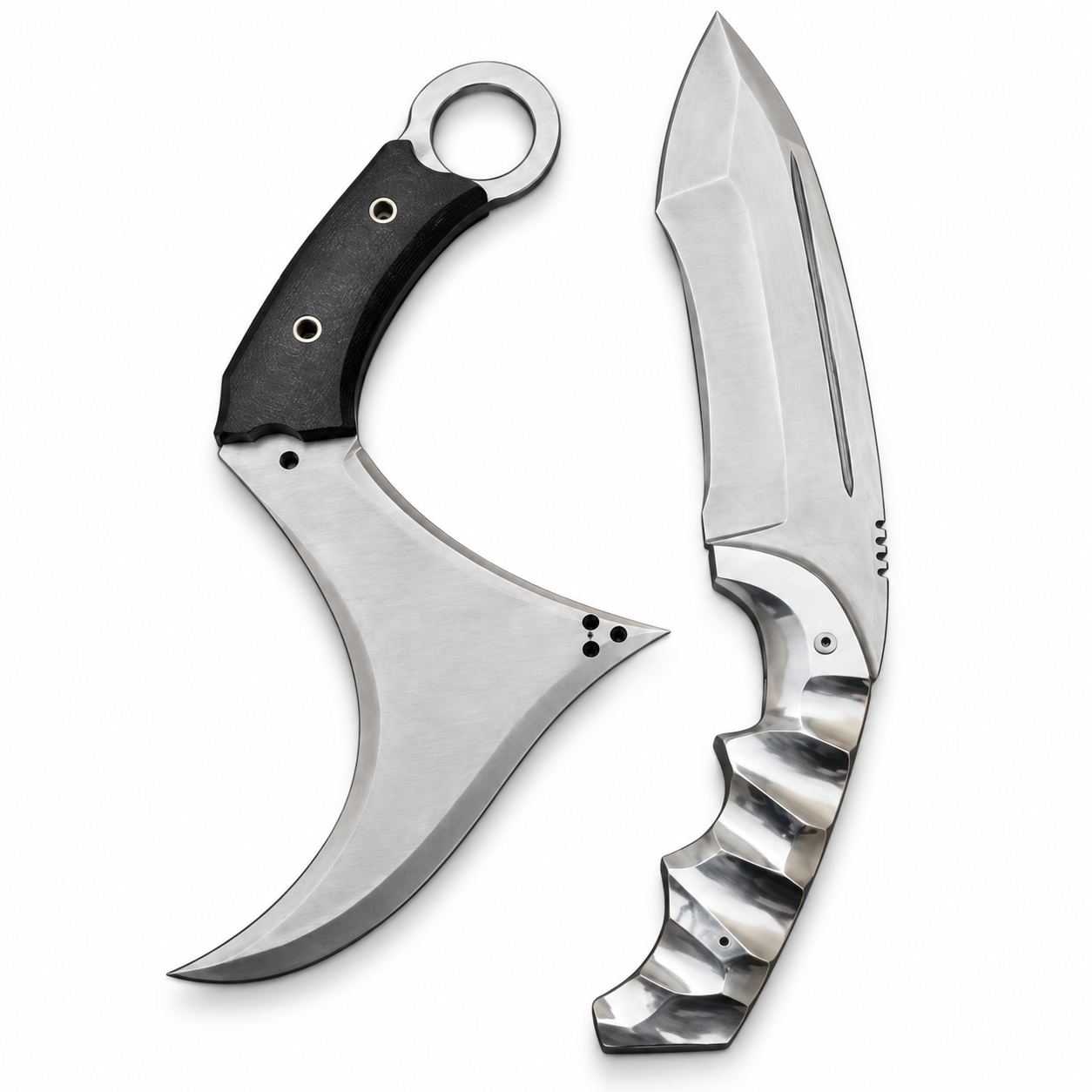 Tekken 8 Victor Knives | Handmade Set D2 Steel Unique Blades Runner