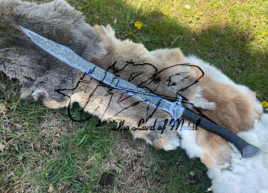 Custom Engraved Sword
