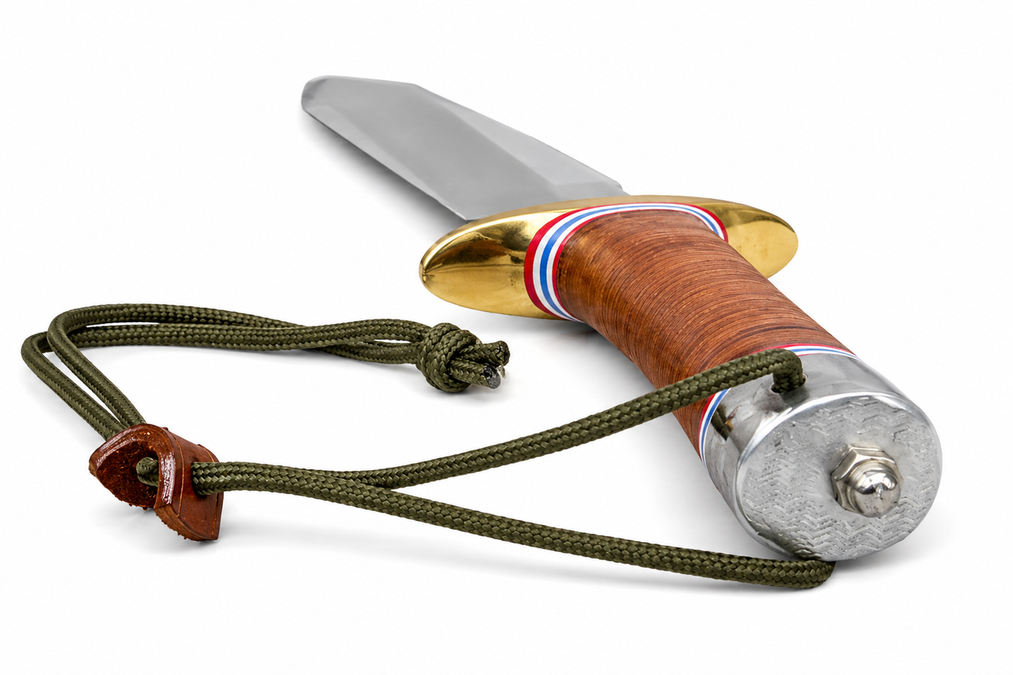 WW2 Randall Knife – Handmade World War II Fixed Blade with Leather Sheath Unique Blades Runner