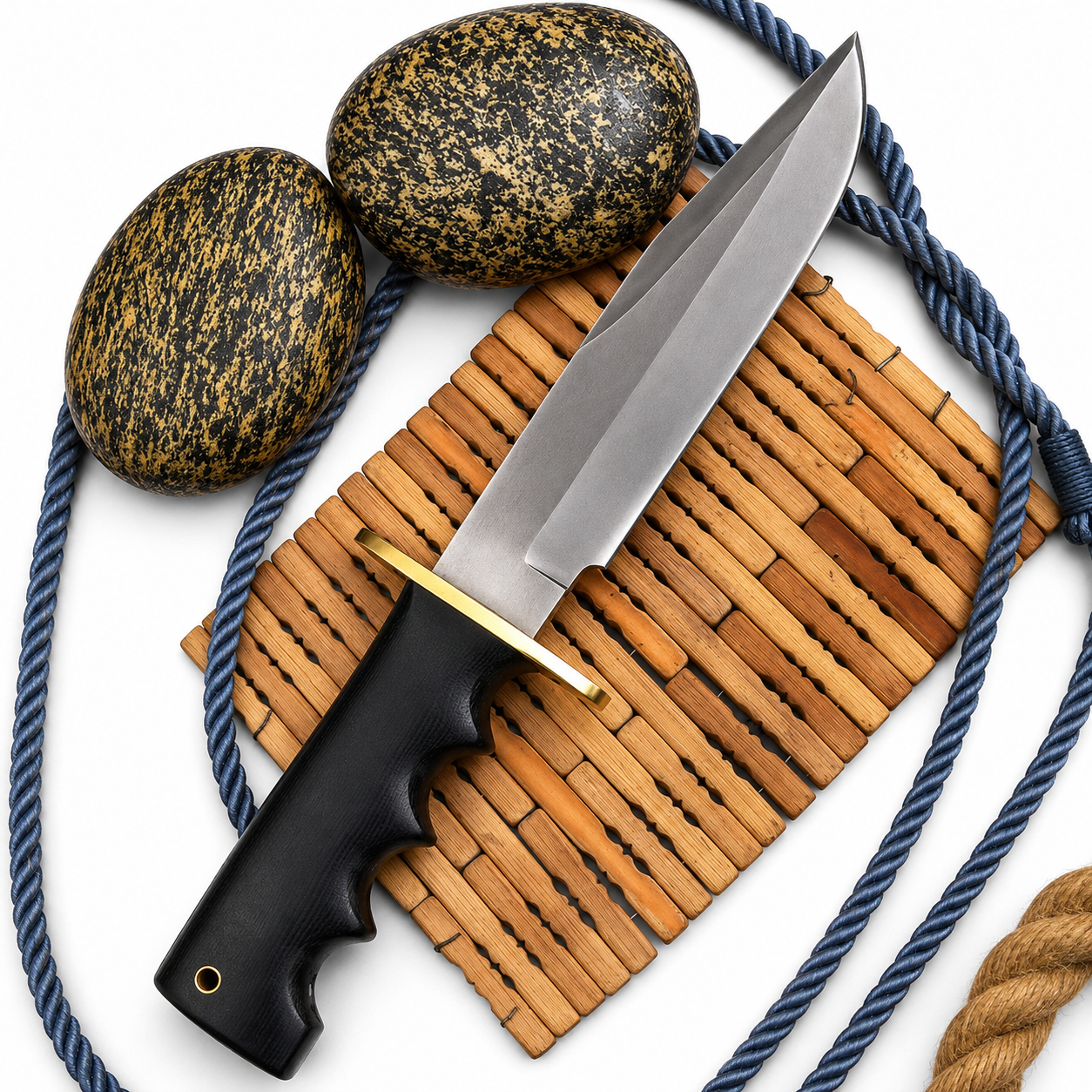 Randall Model 14 – Acid Washed D2 Steel Blade With Black Micarta Unique Blades Runner
