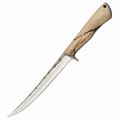 Fillet Knife – High Carbon Steel Blade with Stag Horn Handle Unique Blades Runner