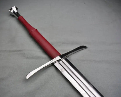 Darksword Olbrecht German Longsword with Sword Belt – Collectible Sword Unique Blades Runner