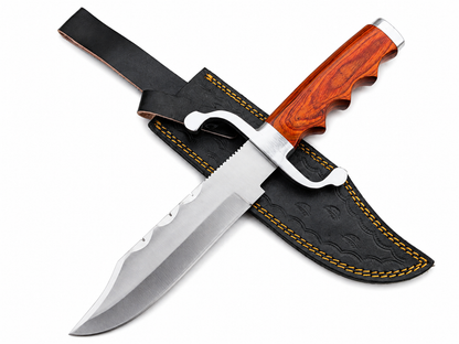 Jumanji Knife – Handmade Movie Fixed Blade with Wood Handle Unique Blades Runner
