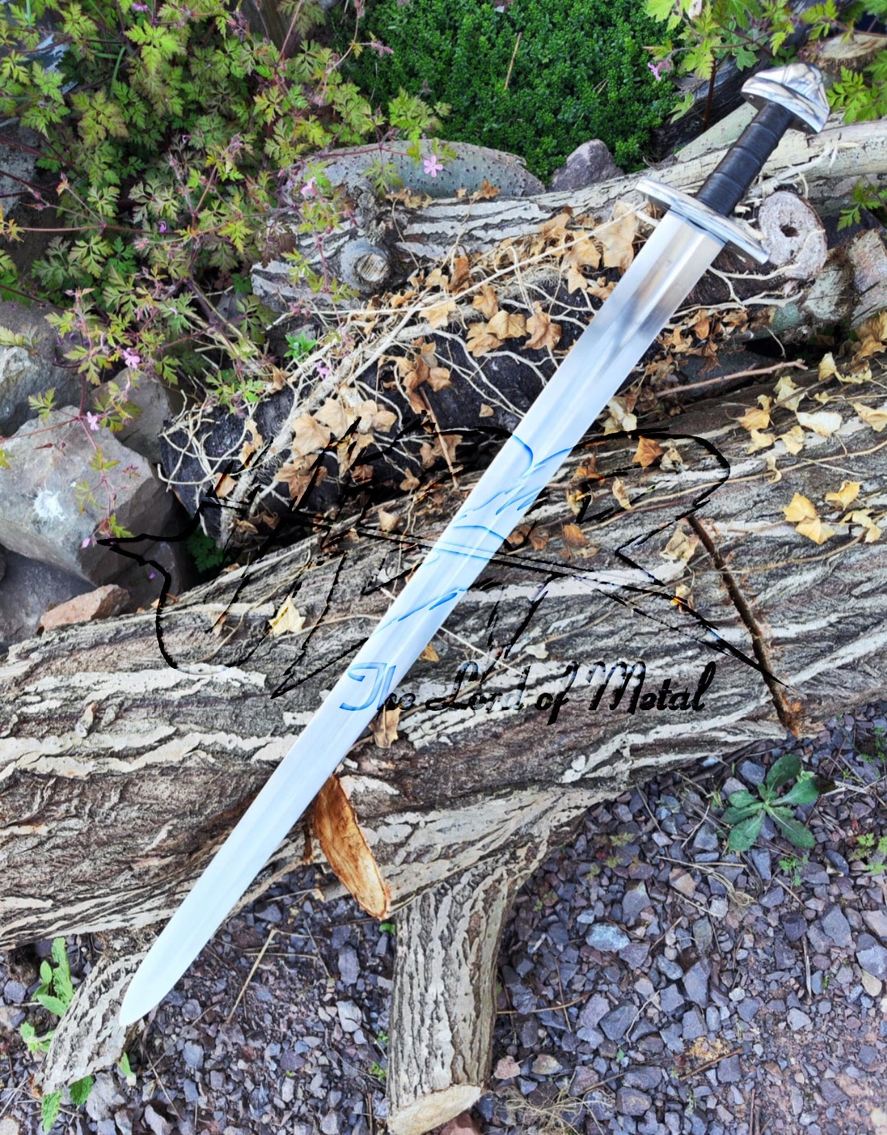 Viking Sword | Handmade Norse Medieval Sword with Lobed Pommel and Grip Unique Blades Runner