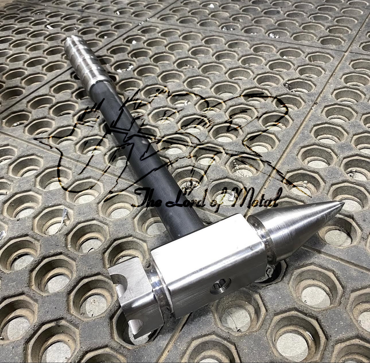 Custom Handmade Stainless Steel Hammer | Micarta Handle | Durable & Unique Unique Blades Runner