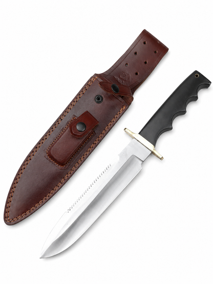 Randall Hunting Knife - Full Tang D2 Steel With Leather Sheath Unique Blades Runner