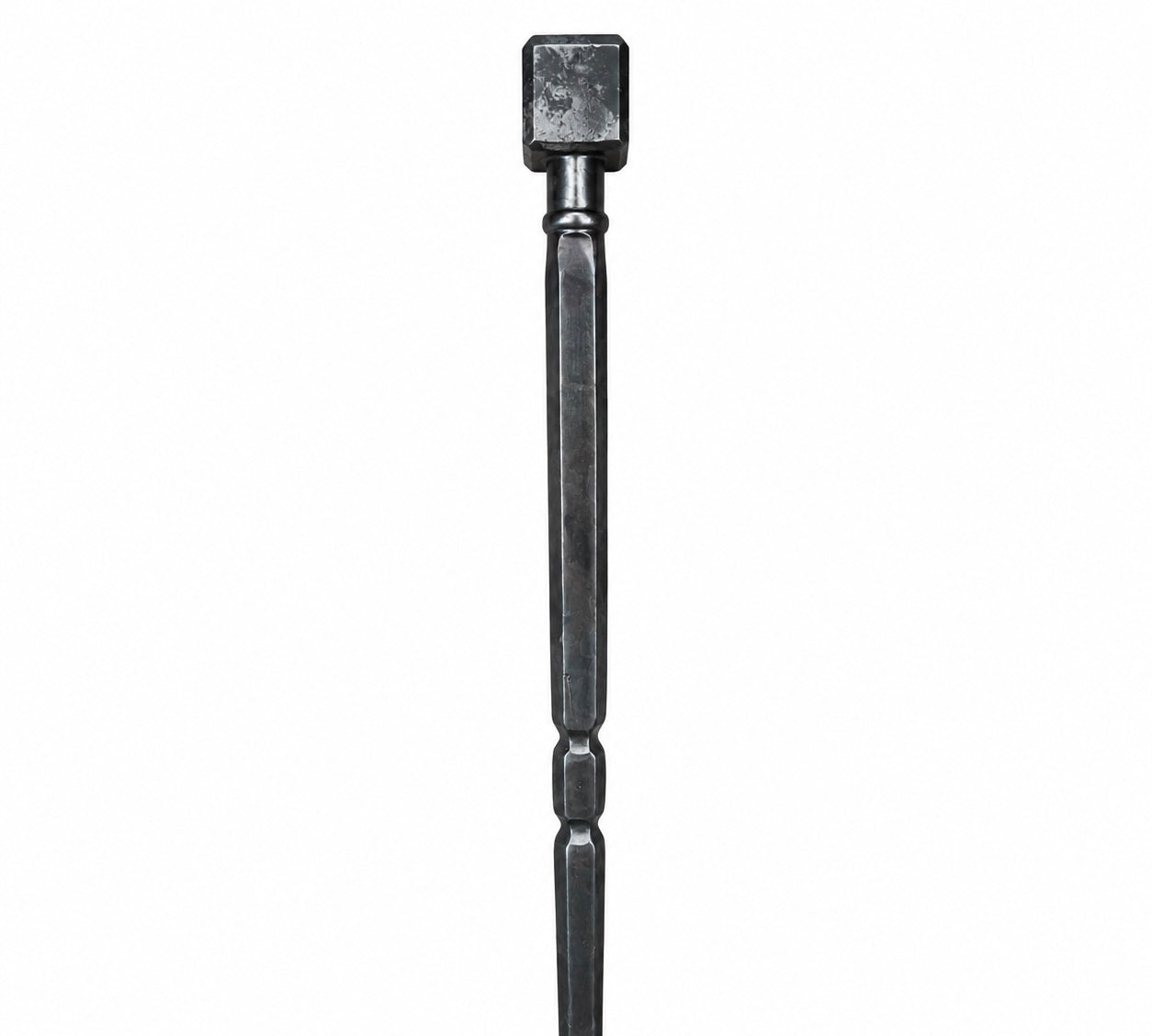 Ivan Poddubny Cane – Hand Forged Iron Walking Stick Unique Blades Runner