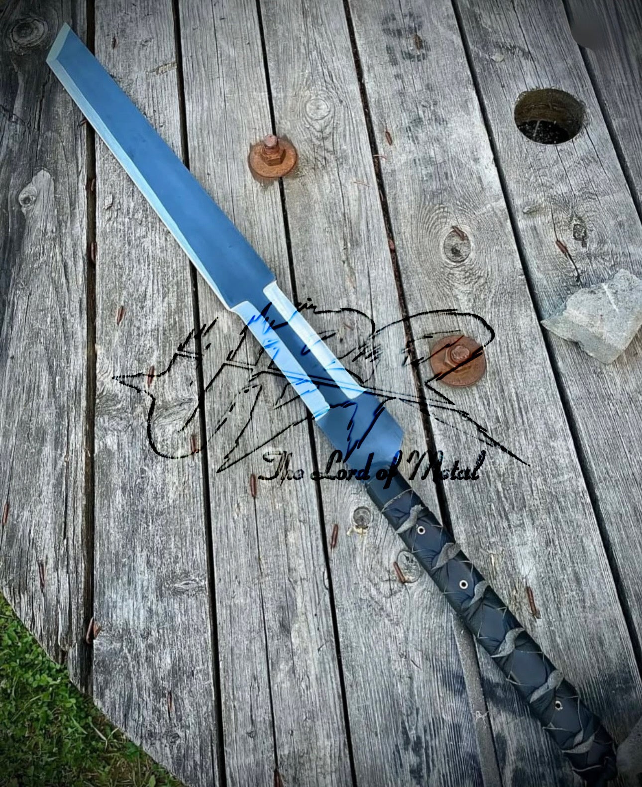 Final Fantasy Cloud Buster Sword Inspired Replica with Wrapped Handle Unique Blades Runner
