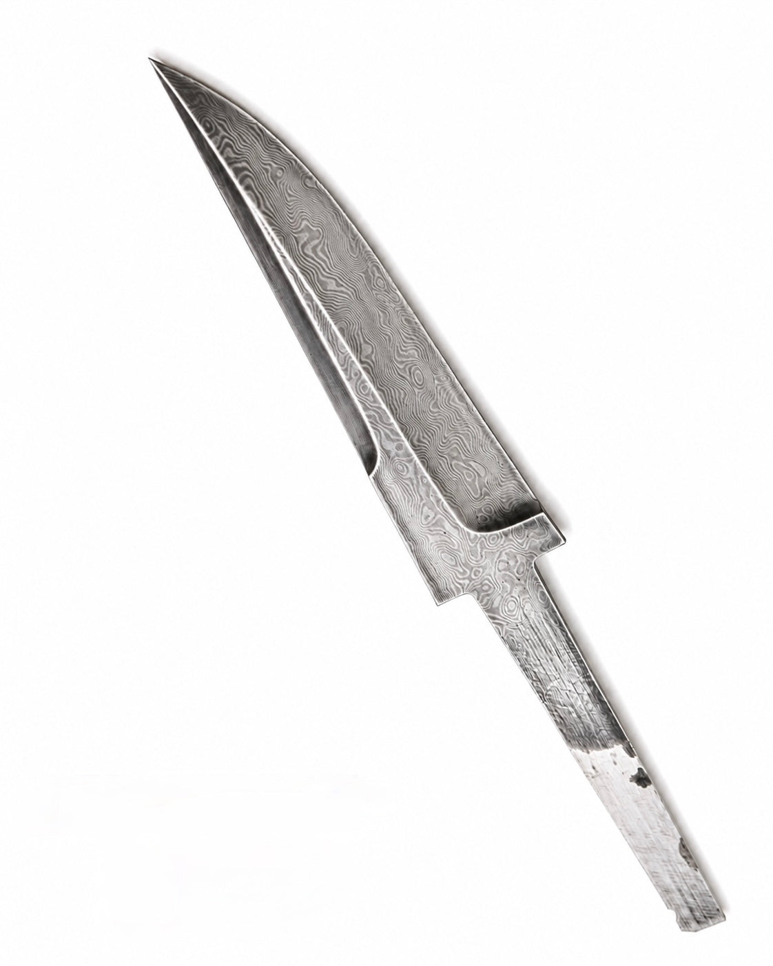 50-Piece Damascus Bowie Knife Blanks Unique Blades Runner