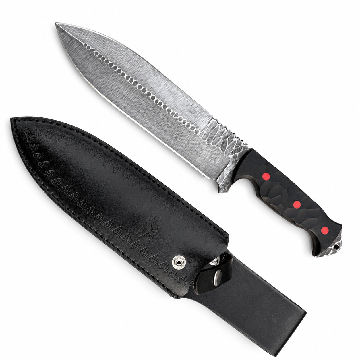 Handmade Bowie Knife – Full Tang Hunting Knife with G10 Handle Unique Blades Runner