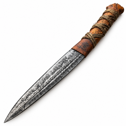Full-size 12-inch handmade Atreus knife inspired by God of War Ragnarök