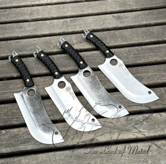 Hand-Forged Cleaver Knife Set | Butcher Chef Knives | UBR Steel Series