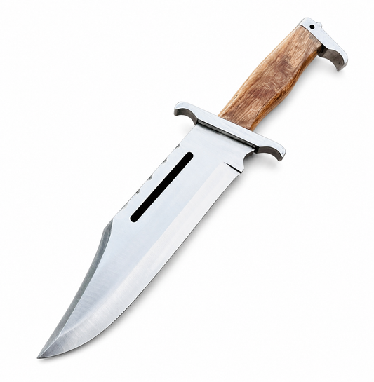 Handmade Rambo 3 Knife – D2 Tool Steel Survival Knife with Leather Sheath Unique Blades Runner