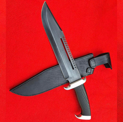 Custom Fixed Blade Knife High Carbon Steel Blade With Sheath Unique Blades Runner