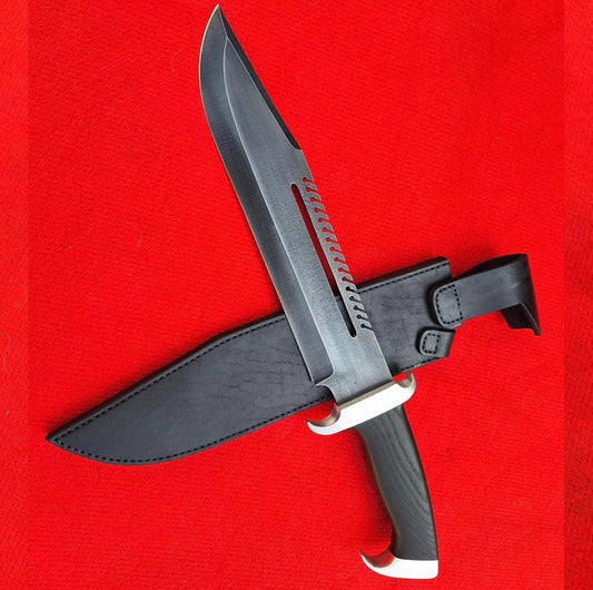 Custom Fixed Blade Knife High Carbon Steel Blade With Sheath Unique Blades Runner