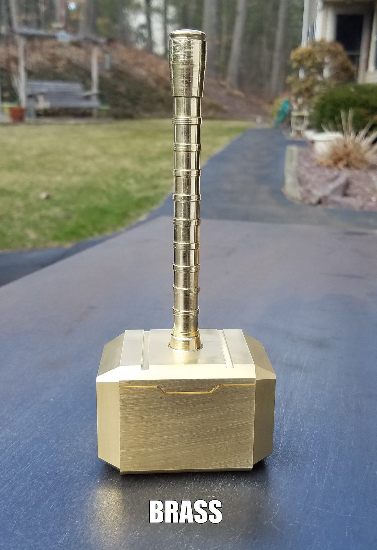 Mjolnir Thor Hammer For Paperweight Brass Unique Blades Runner