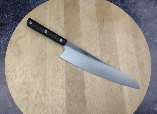 Japanese Gyuto Chef Knife – High Carbon Steel Blade with G10 Handle Unique Blades Runner