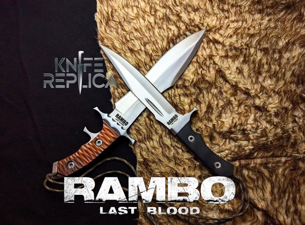 Rambo Last Blood Bowie Knives Replica Set – Collector’s Edition Unique Blades Runner