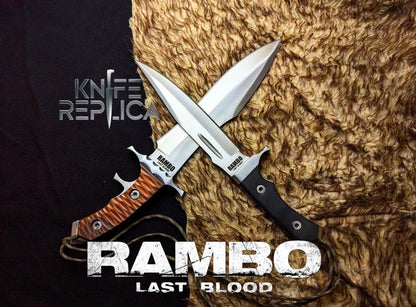 Rambo Last Blood Bowie Knives Replica Set – Collector’s Edition Unique Blades Runner