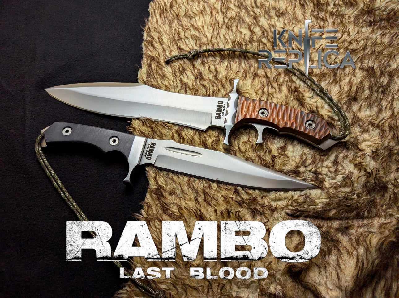 Rambo Last Blood Bowie Knives Replica Set – Collector’s Edition Unique Blades Runner