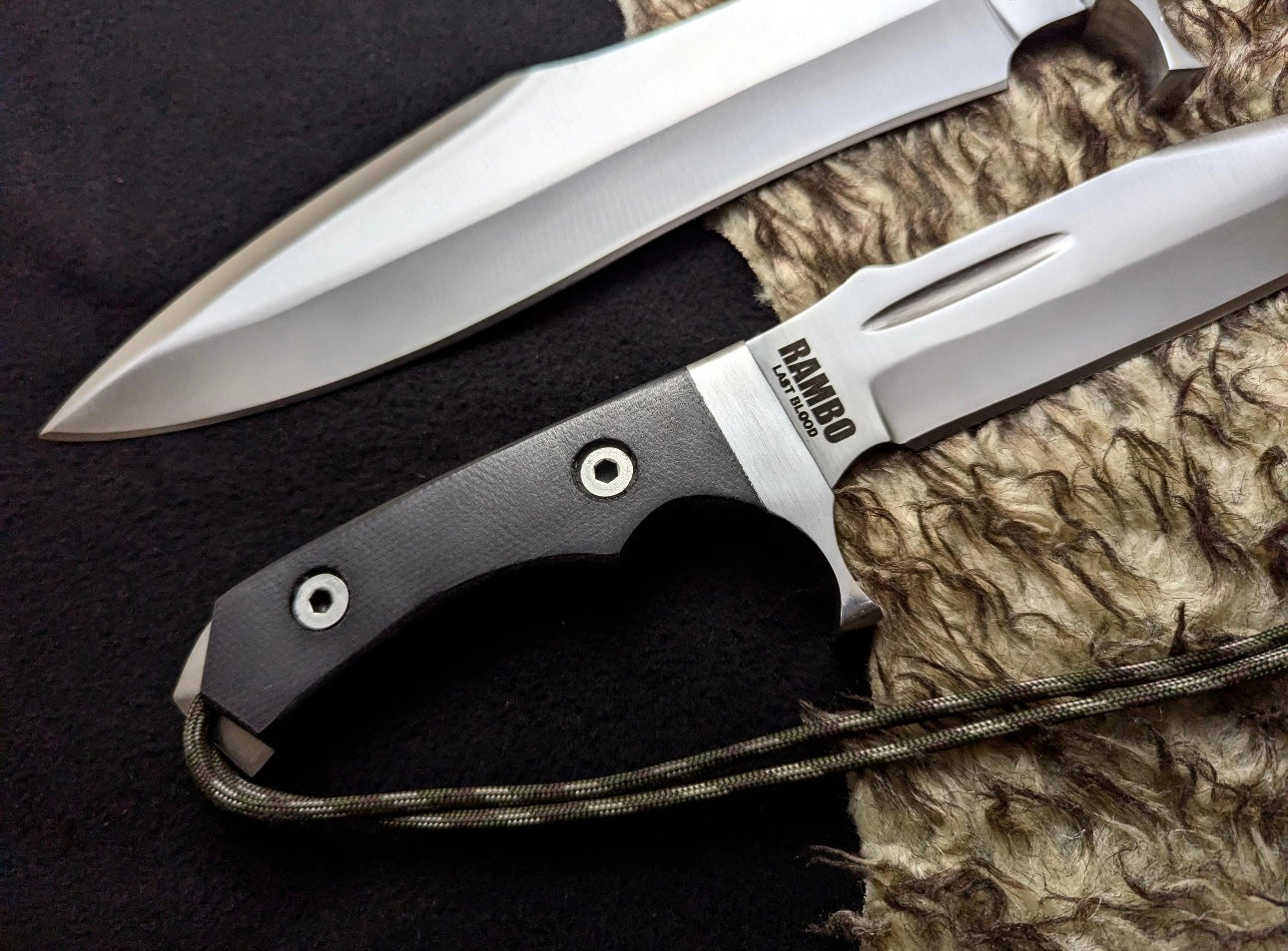 Rambo Last Blood Bowie Knives Replica Set – Collector’s Edition Unique Blades Runner