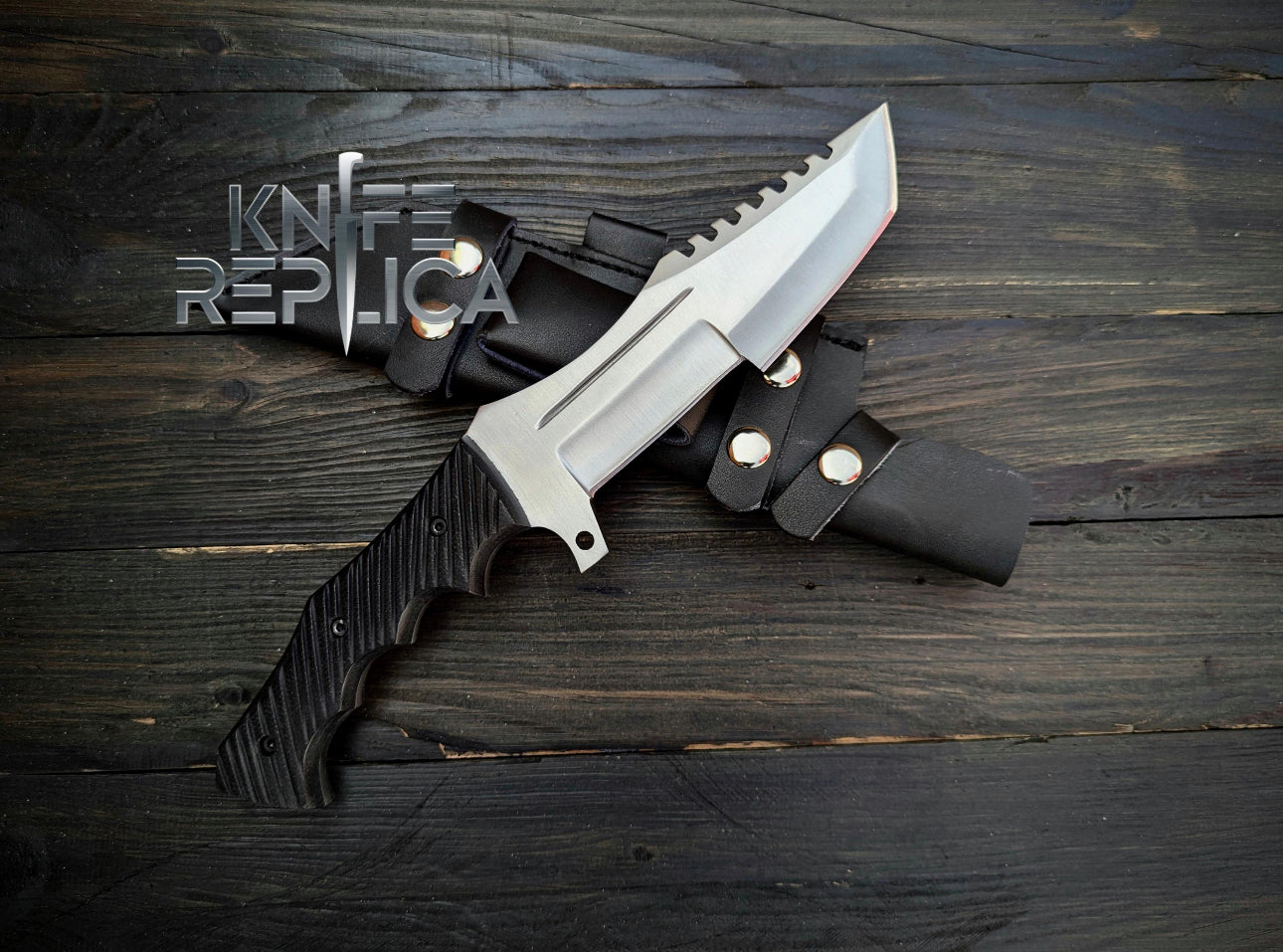 Huntsman Knife - Game Knife Replica With Leather Sheath Unique Blades Runner
