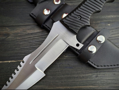 Huntsman Knife - Game Knife Replica With Leather Sheath Unique Blades Runner