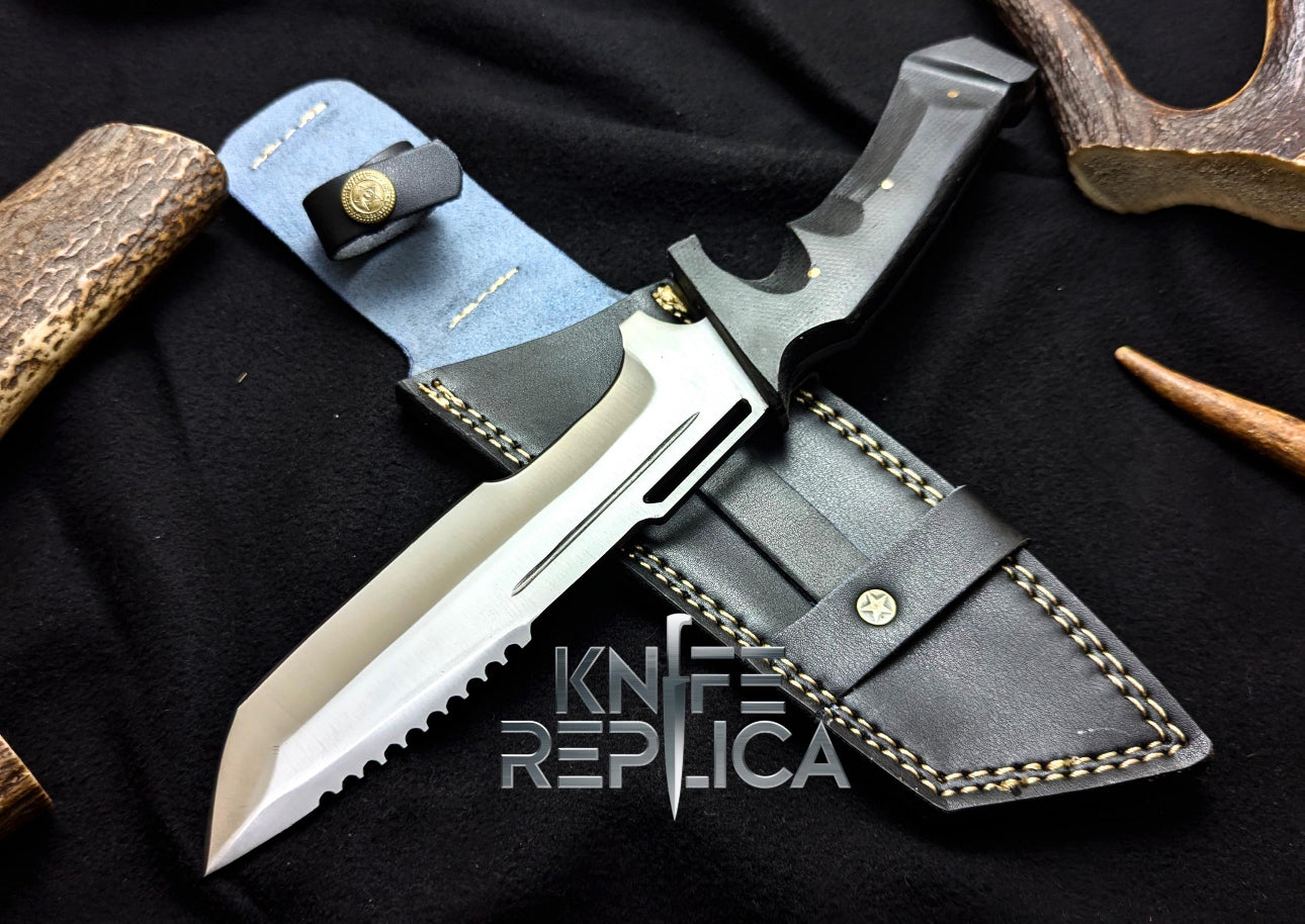 The Legion Knife DBD - D2 Tool Steel Blade With Micarta Handle Unique Blades Runner