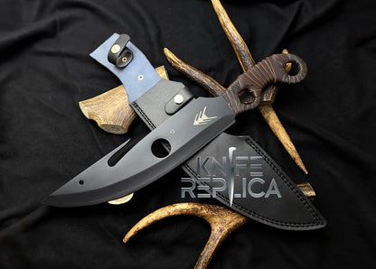 Destiny 2 knife - Hunting Gaming Knife Replica With High carbon Steel Blade And Micarta Handle Unique Blades Runner