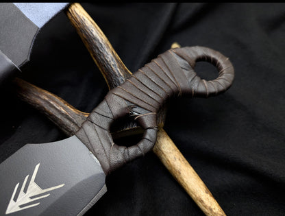 Destiny 2 knife - Hunting Gaming Knife Replica With High carbon Steel Blade And Micarta Handle Unique Blades Runner