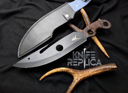 Destiny 2 knife - Hunting Gaming Knife Replica With High carbon Steel Blade And Micarta Handle Unique Blades Runner
