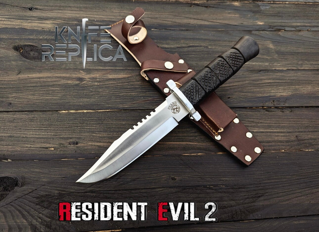 Resident Evil 2 Knife Replica – Survival Horror Collectible Blade - Re2 Knife Unique Blades Runner