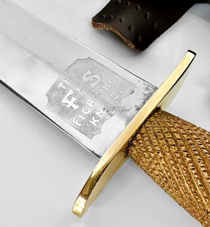 W.E. Fairbairn Signature Model, by Wm.(Castle Knife Company), WWII FS KNIFE Unique Blades Runner