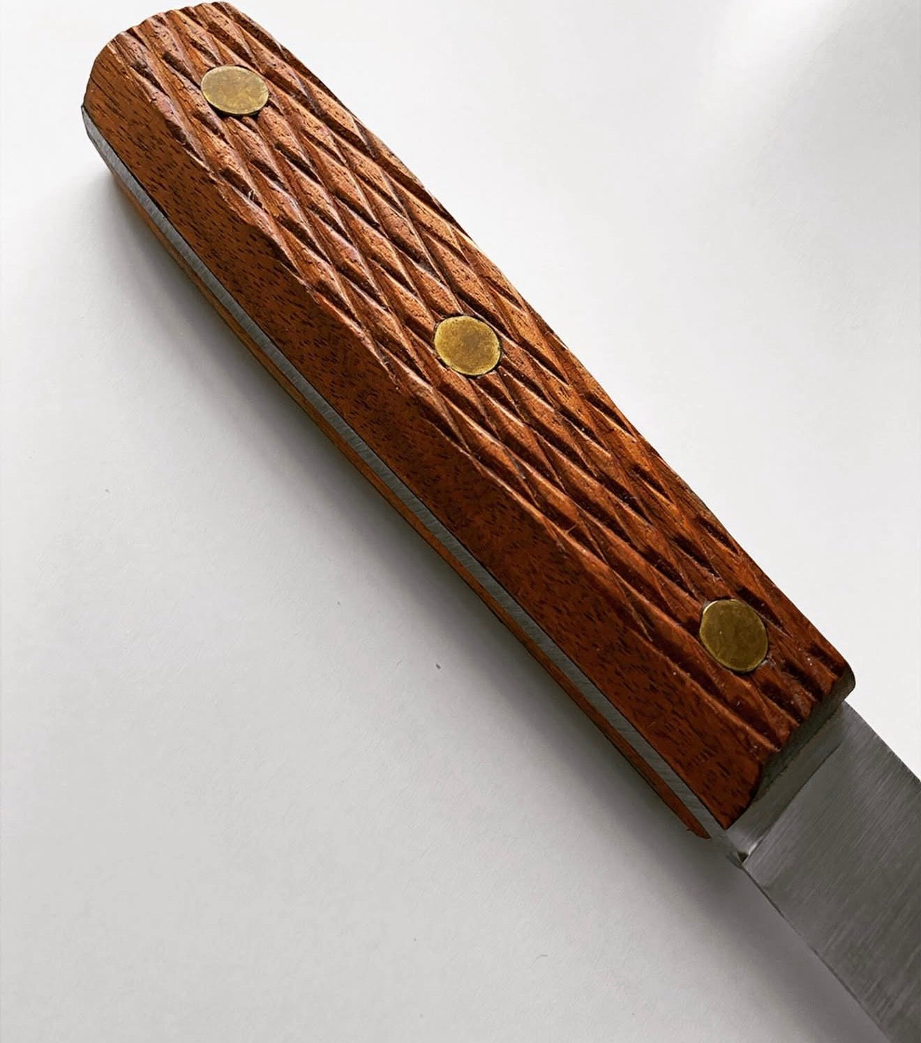 J. Russell Green River Works Hunting Knife, circa 1960s. Unique Blades Runner